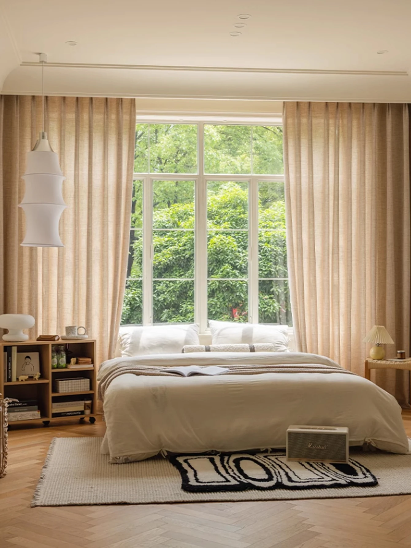 Grosir tirai Linen gaya Korea - Linen Curtain Eyelet ulasan dan harga