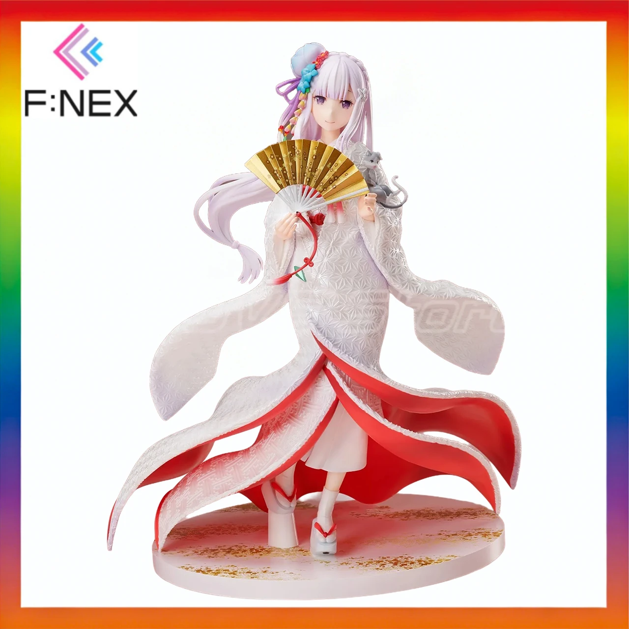 

Original F:NEX Re: ZERO - Starting Life in Another World Emilia Animation Figure Model Gifts