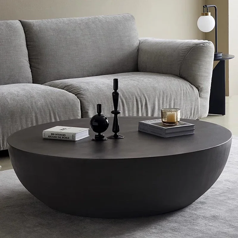 Organizer Bulat Kopi Buku Organizer Modern Dapur Meja Samping Kamar Tidur Nordik Makan Malam Sederhana Mesa Furnitur Teras Tambahan