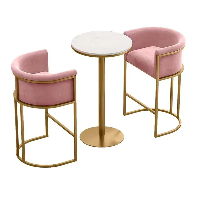 Home Bar Stoel Modern Design Stoelen Meubels Keuken Hoge Krukken Tabouret Designer Manicure Tuin Ontbijt Luxe Lichtgewicht