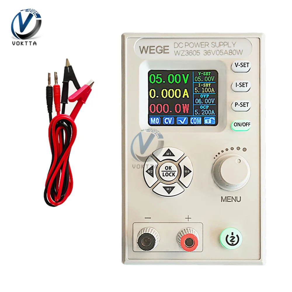 WZ3605 Anti-backflow Adjustable Digital Control DC Power Supply Buck-boost Charging Module Constant Voltage Constant Current 36V