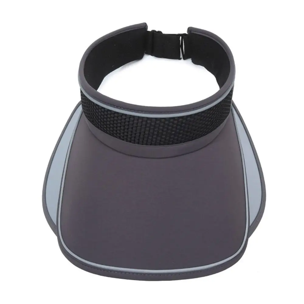New Design Retractable Brim Baseball Cap Breathable Open Hat Top Outdoor Hat Polyester Adjustable Visor Cap