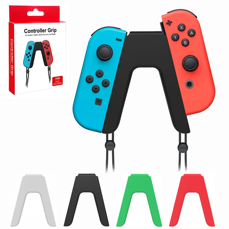 V Shape Joycon Bracket Controller Holder Handle Grip Support for Nintendo Switch Joy-Con Controller OLED Gamepad Accessories