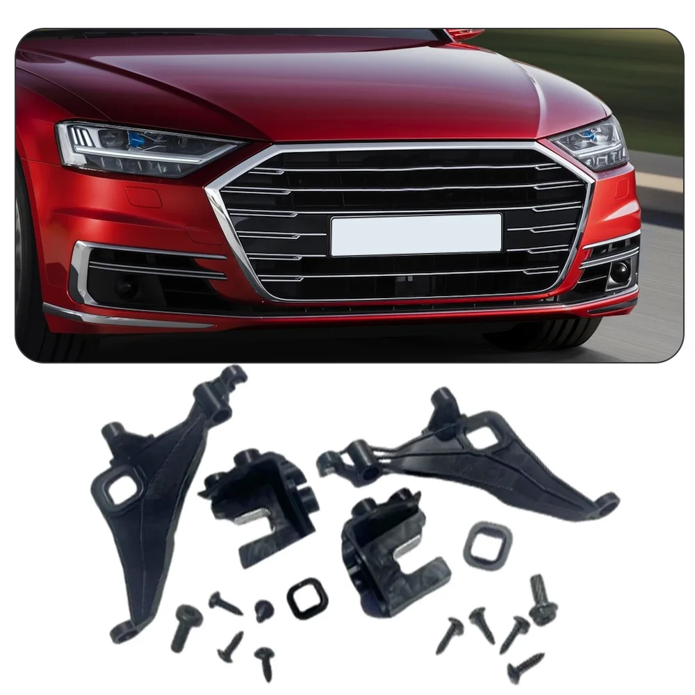 Car Front Headlight Repair Bracket Kit For Audi A8 S8 A8L D4 D5 2011 2012 2013 2014 2015 2016 2017 2018 4H0998122 4H0998121
