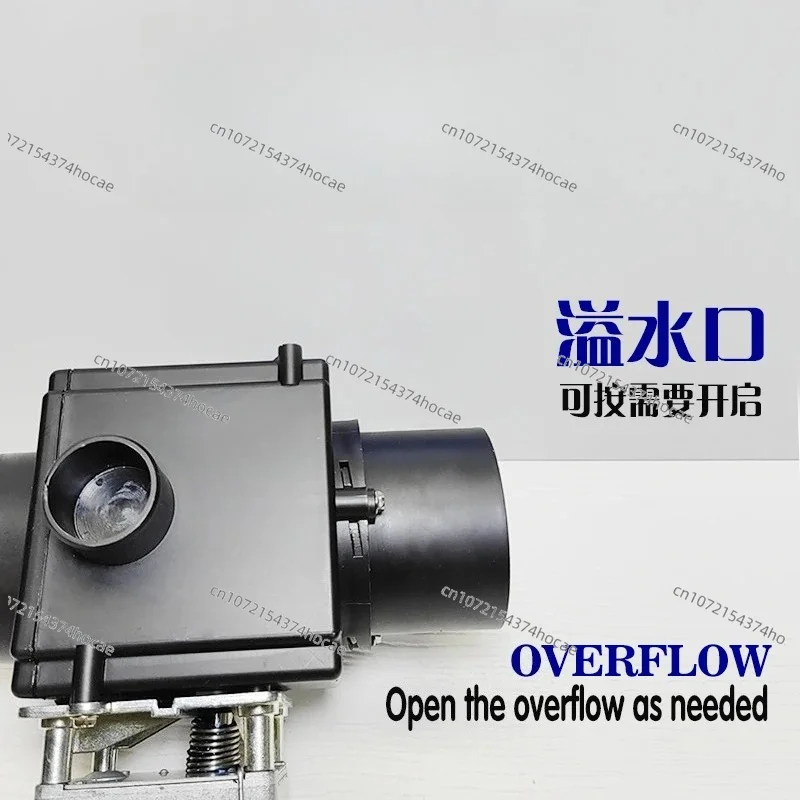 3inch 180degree Washer DRAIN VALVE DRAIN PUMP WITH OVERFLOW MDB-O-3 for Alliance for SPEED QUEEN 380629 DEPEND O DRAIN view 4