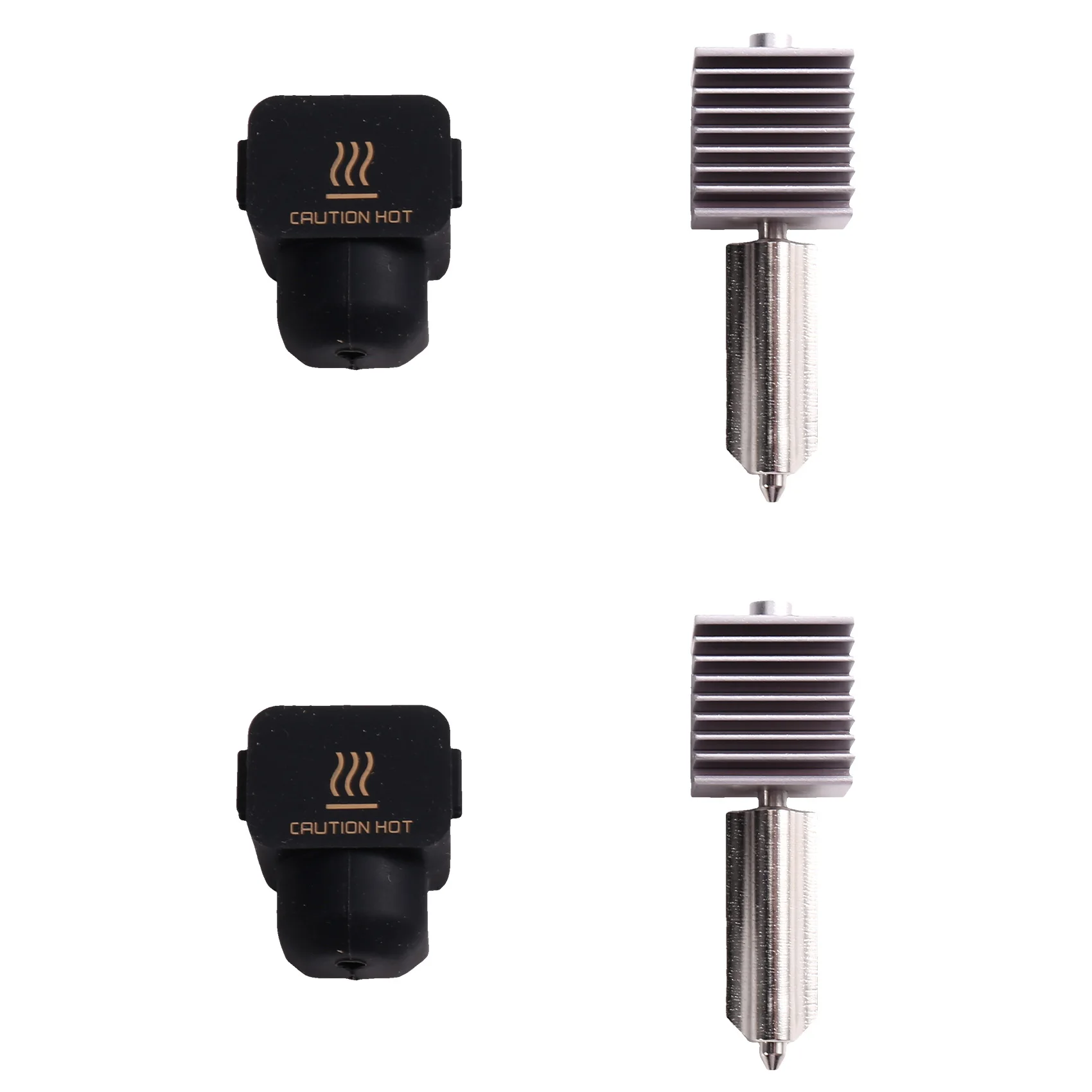 2PCS Quick-Swap Hotend For A1/A1mini/A2L 0.8Mm Stainless Steel Hotend Nozzle High-Speed High-Temp Integrated Structure