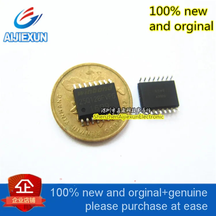 

10 шт. 100% новые и оригинальные W25Q128FVFG W25Q128FV 16MNAND Flash SOP16, большой запас