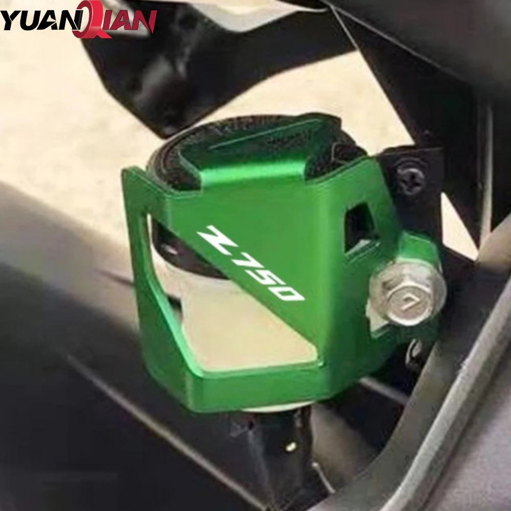 

New For Kawasaki Z750 Z 750 2007 2008 2009 2010-2013 Motorcycle Parts Rear Brake Fluid Reservoir Cover Guard Cover Protector