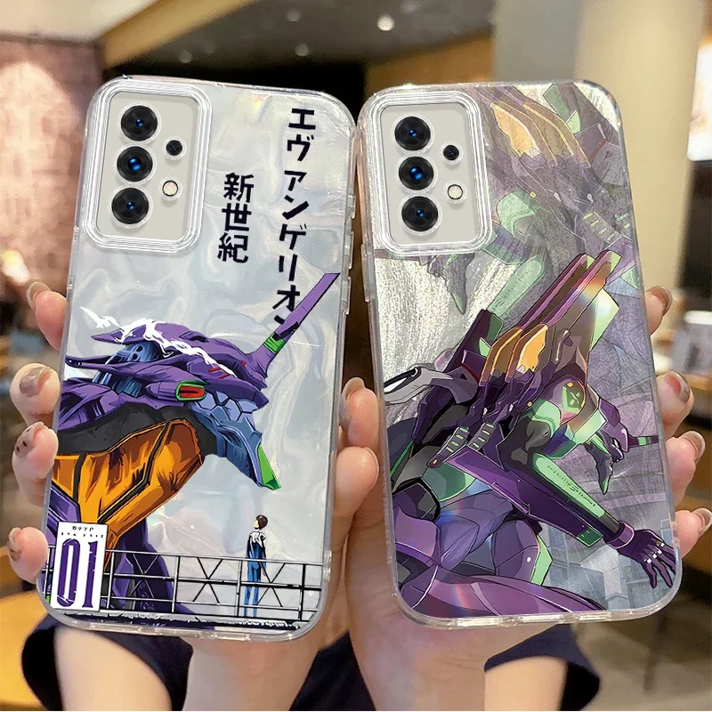 Hot E-Evangelion EVA Anime Phone Case for Samsung Galaxy A35 A34 A33 A32 A31 A30 A25 A24 A23 A22 A21 A20 A16 A15 A06 Matte Cover