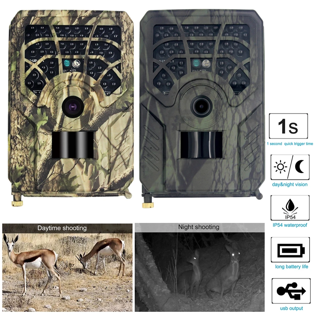 Profession elle Jagd kamera Wildtier detektor HD 720p wasserdichte Überwachung Nachtsicht