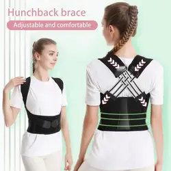 Posture Corrector Adjustable Spine Alignment Device Breathable Students Back Support Brace Anti-hunchback Correction Belt