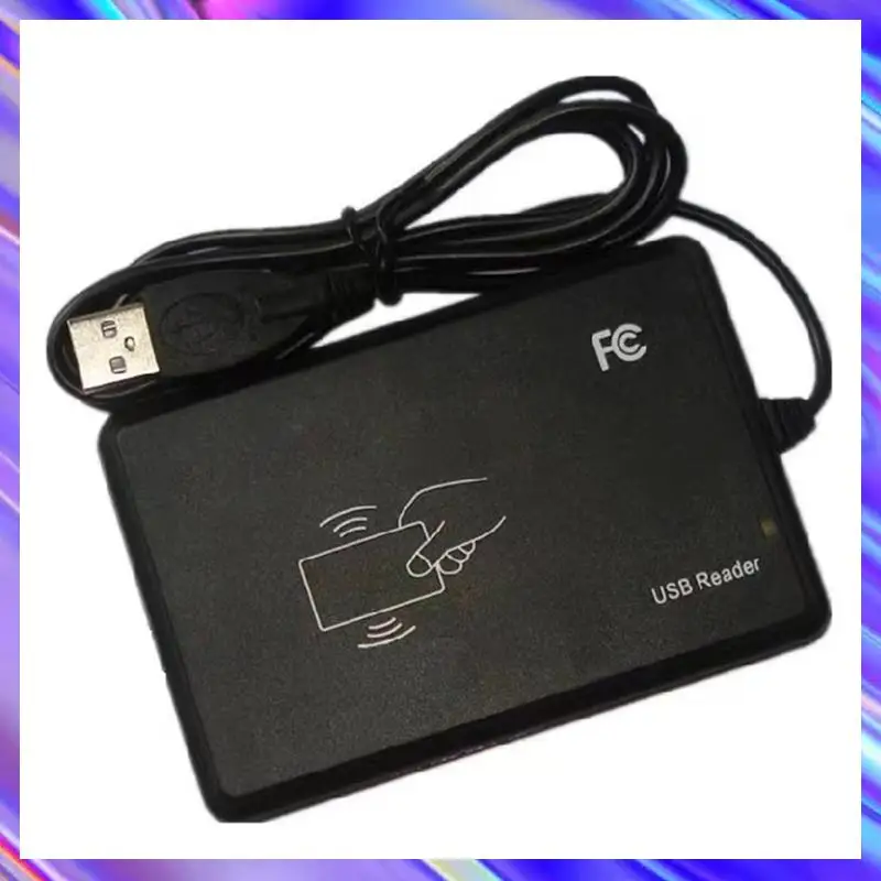 

M09K USB-датчик 13,56 МГц RFID IC + считыватель идентификационных карт 14443A Регулируемый бесконтактный считыватель смарт-карт IC Контроль доступа