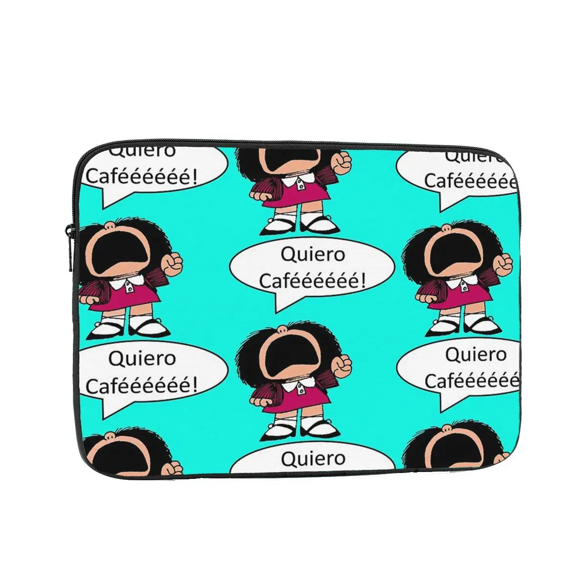 

Mafalda Coffee Cartoon Laptop Bag Case 12" 13" 15" 17" Notebook Bag Sleeve Shockproof Case Bag