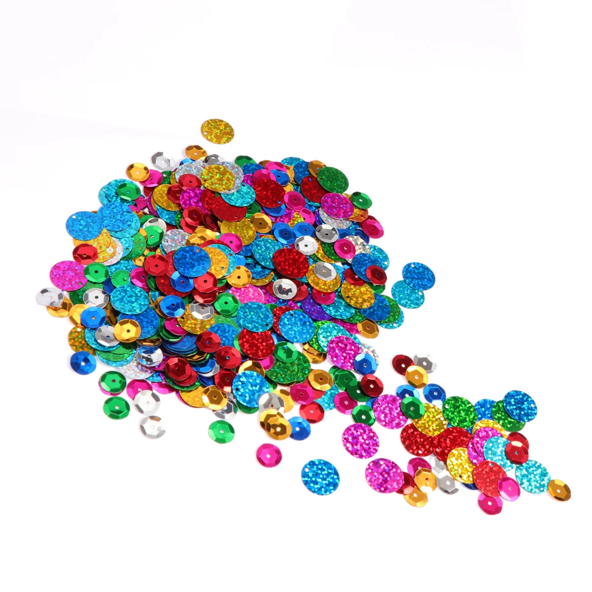 30 Grams Multi-shaped Sequins for Crafts DIY Pearlescent Crafting Embellishments Confetti Glitter Mix