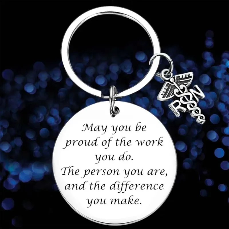 New Nurse Gifts Keychain Pendant Nursing Medical Student Gifts Key Chain Nurse Graduation Gift