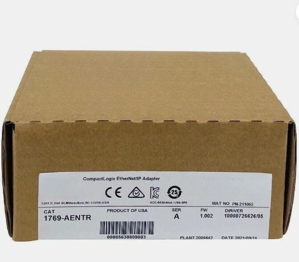 

Brand New Original 1769-aentr 1769 1756 Plc Programming Controller A/I Module 16 Pt A/I Module 1756 1756-if16h Fast Delivey