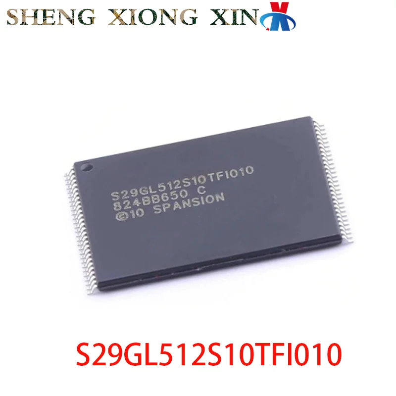 1pcs 100% NEW S29GL512S10TFI010 56-TSOP Memory Chip S29GL512S10 512S10TFI010 Integrated Circuit