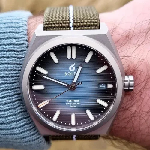 Imagen 2 del producto Correa de nailon suave resistente al agua para Seiko Tudor Biwan pequeña flor roja Certina Rolex Water Ghost correa de reloj de lona 18 20 22mm