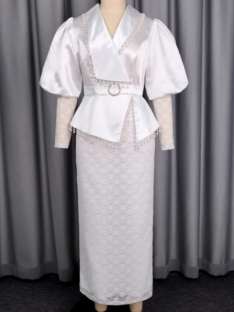

African Dresses For Women Elegant Spring Summer Long Sleeve Dashiki Maxi Dress Ladies Traditional African Clothing 2026 Outfits