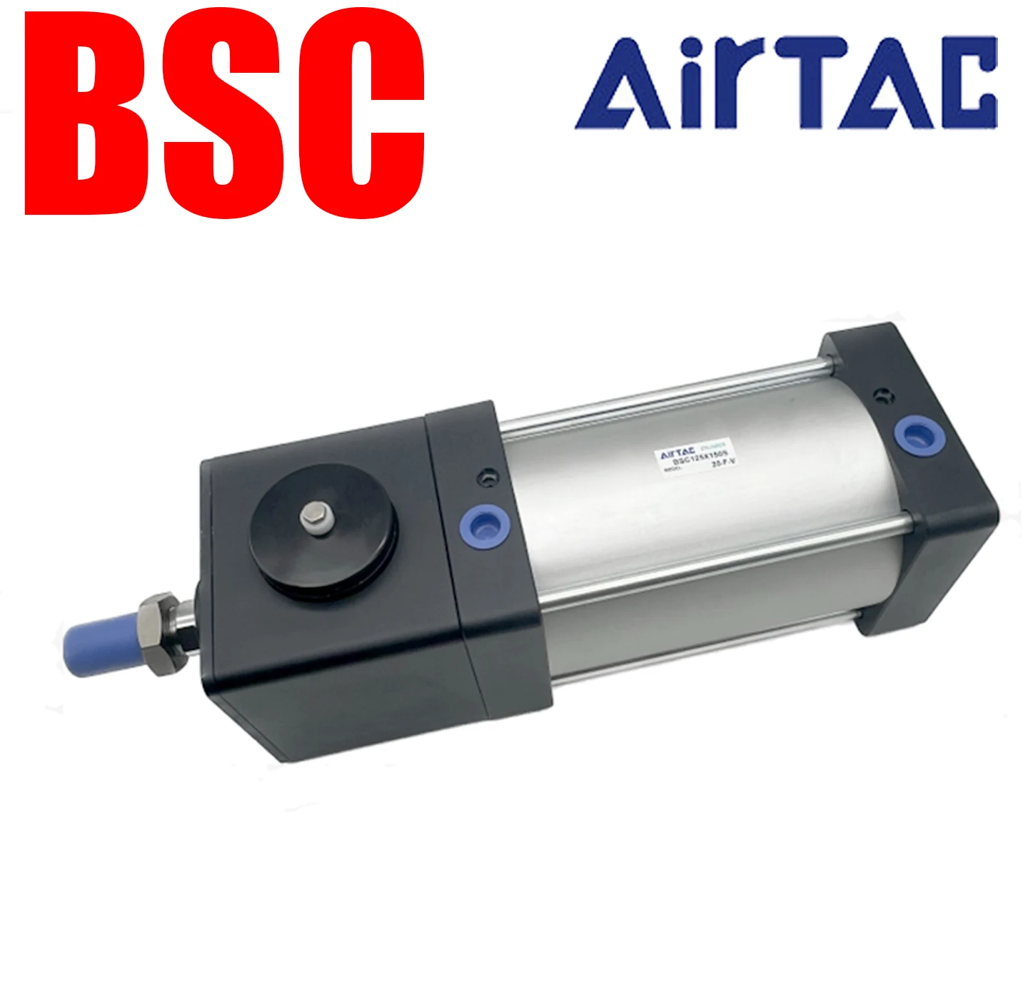 AirTAC BSC32/40 Series Lockable Stopper Air Cylinder Double Acting Pneumatic Cylinder Industrial Automation Pneumatic Actuator