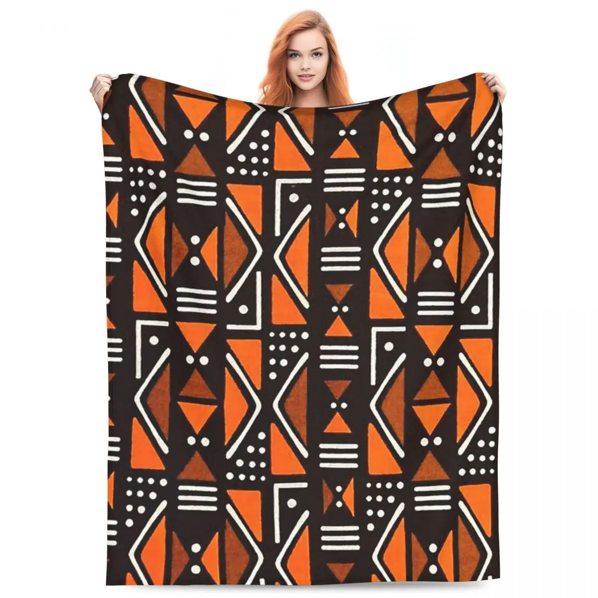 

Одеяло Bogolan Mudcloth с африканским узором, африканское этническое одеяло в этническом стиле, мягкое теплое фланелевое одеяло, плюшевое одеяло для кровати, домашнего дивана