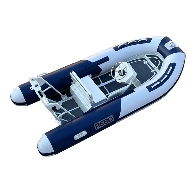 11ft Rhib330 قوارب مطاطية صغيرة قابلة للنفخ من الألومنيوم الصلب RIB Hypalon/PVC