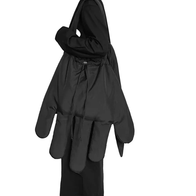 Y2k Vintage Effen Handschoen Tas Hoge capaciteit Eenvoudige Mannen Nylon Onderarm Tassen Persoonlijkheid Koreaanse Casual Vrouwen Schouder Handtassen
