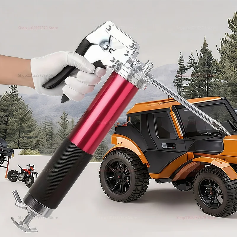 7000PSI النفط الشحوم مجموعة أدوات المسدس دليل مسدس قبضة الضغط العالي ضخ المقرنة 400CC الشحوم حقن أداة الصيانة الثقيلة