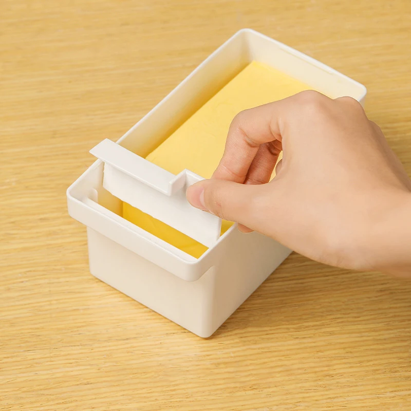 

Butter Dish With Cover Butter Fresh-keeping Box With Cutter Slicer Countertop Butter Box For Refrigerator Storage Home