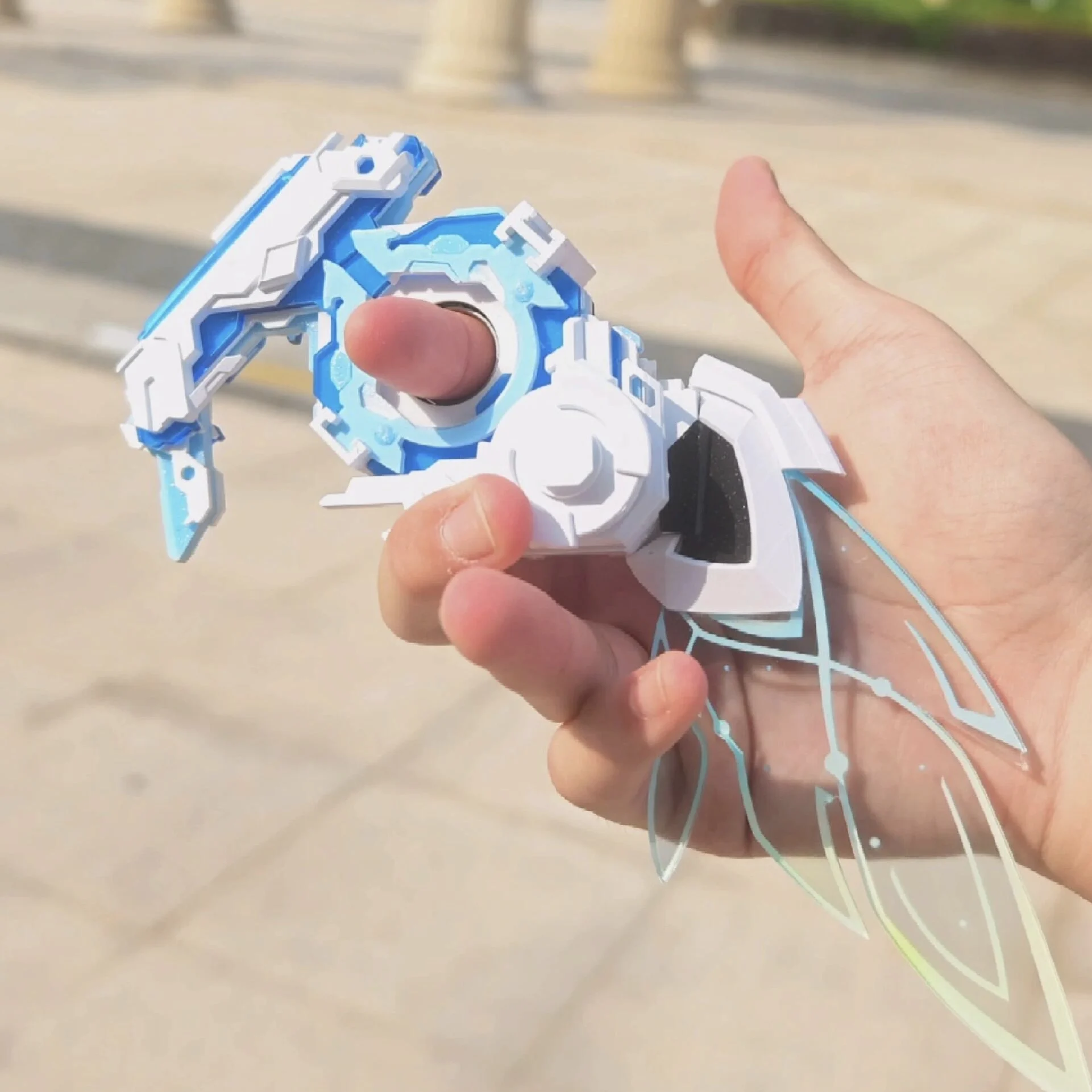 Honkai: Star Rail Game ambitus couteau rotatif rotatif cos accessoire témoin le décompression gyroscopique du doigt principal cadeau de haute qualité