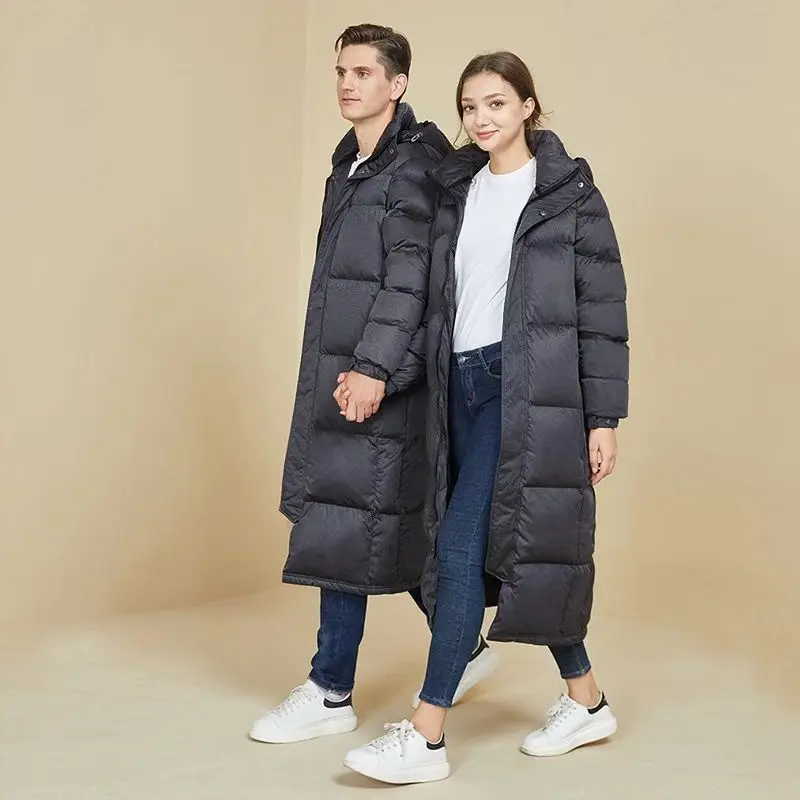 Piumino donna coreano sciolto inverno cappotto spesso di media lunghezza 2023 nuovo abbigliamento invernale