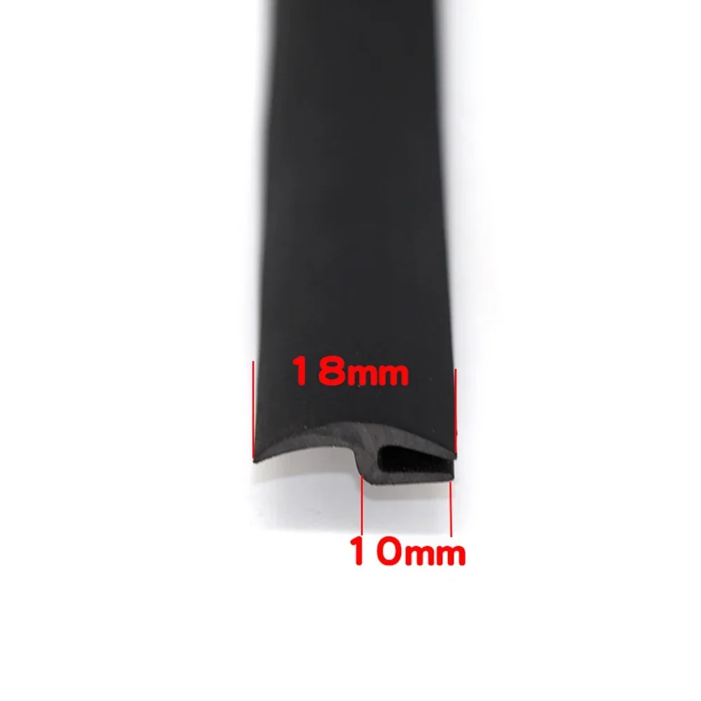 1.7m Car Rubber Seal Strips Seal Protector Sticker Window Edge Windshield Roof Rubber Sealing Strip Noise Insulation Accessories - Image 4