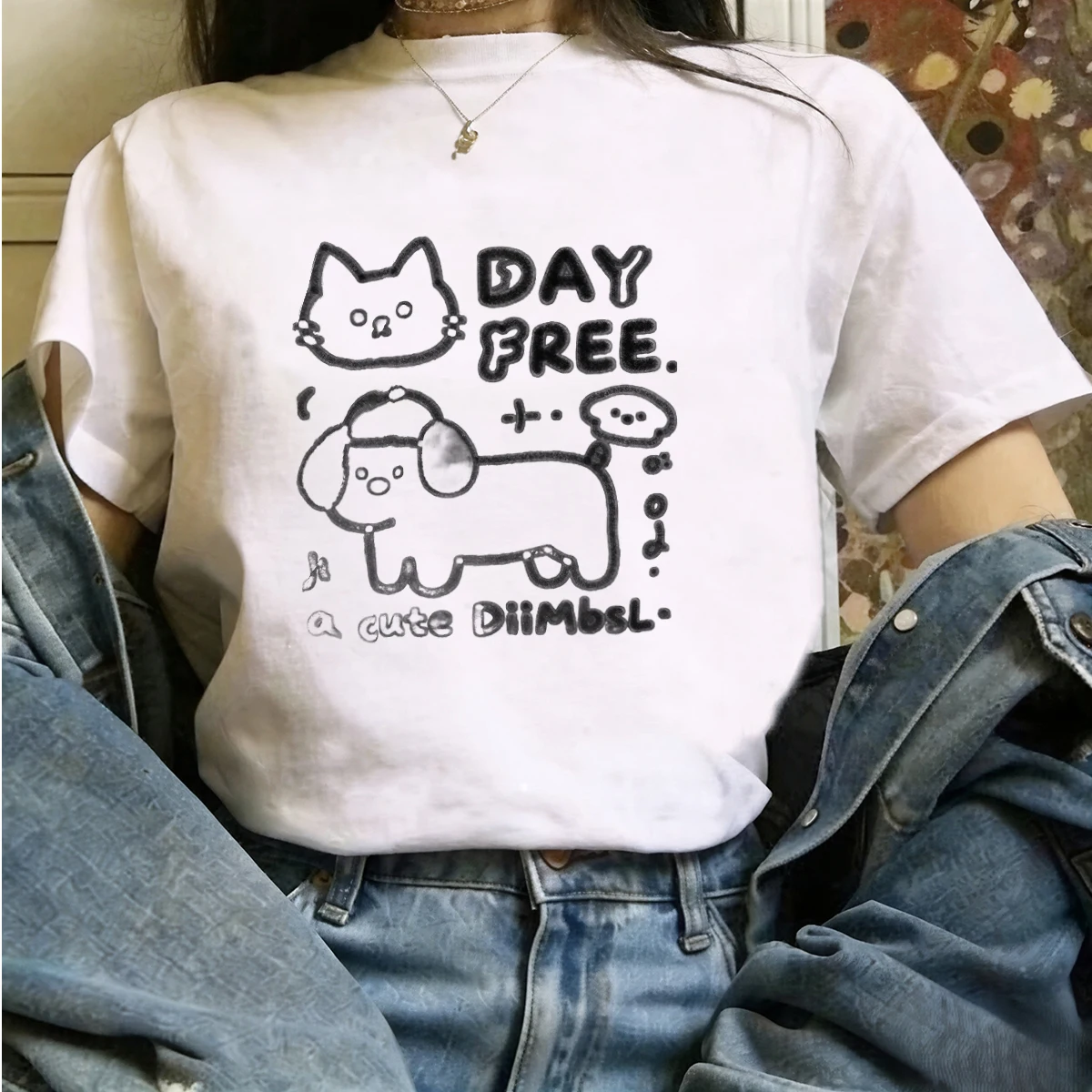 T-shirts et hauts pour femmes, mode bio, col, Yoga, Méditation, Mindfulness, Spiritualité, Paix, Zen, Harmonie, Équilibre, Tranquillité, Calme, Décontracté