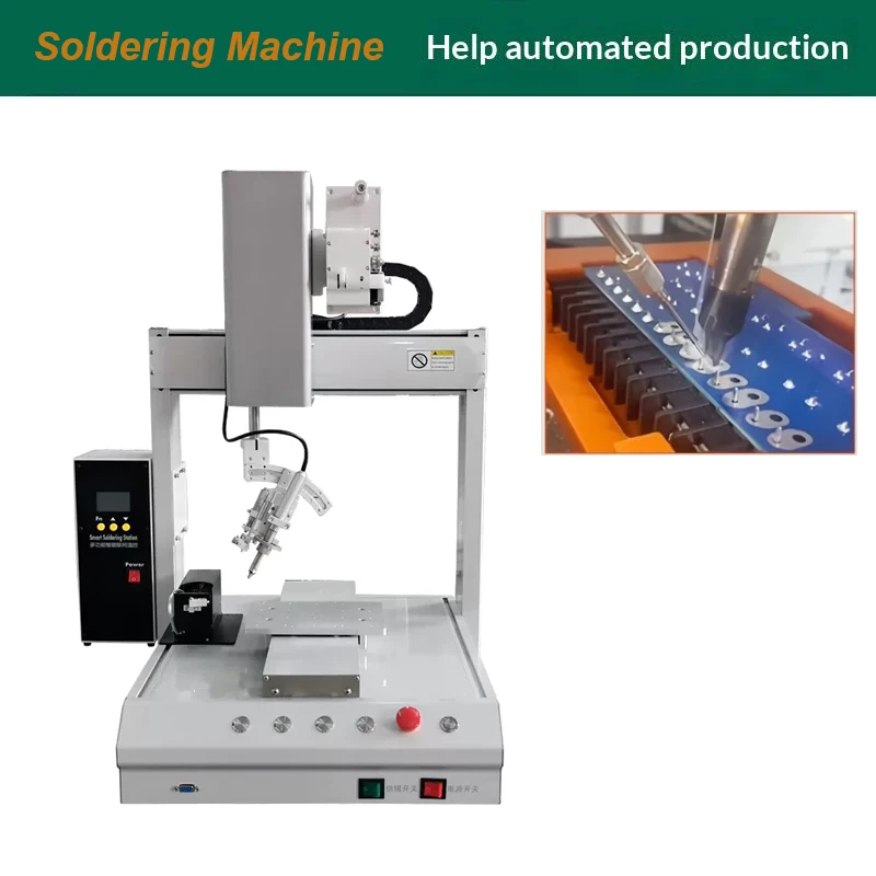 

Circuit Board, LED, PCBA,331R Four Axis Soldering Machine Rotating Automatic Soldering Robot