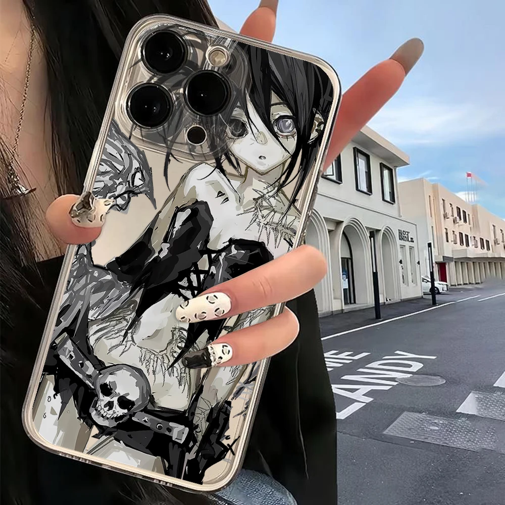 Lmmcjj Cool Y2K Girl Clear Case For Samsung A73 A72 A71 A55 A52 A51 A50 A35 A33 A32 A31 A30 A24 A23 A22 A13 A12 A05 5G Cover