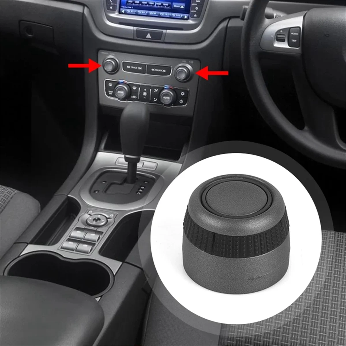 Superior quality Car Radio Volume Knob for Holden for Caprice for Commodore 2011-13 92292578 Volume Control Knob Ingenious