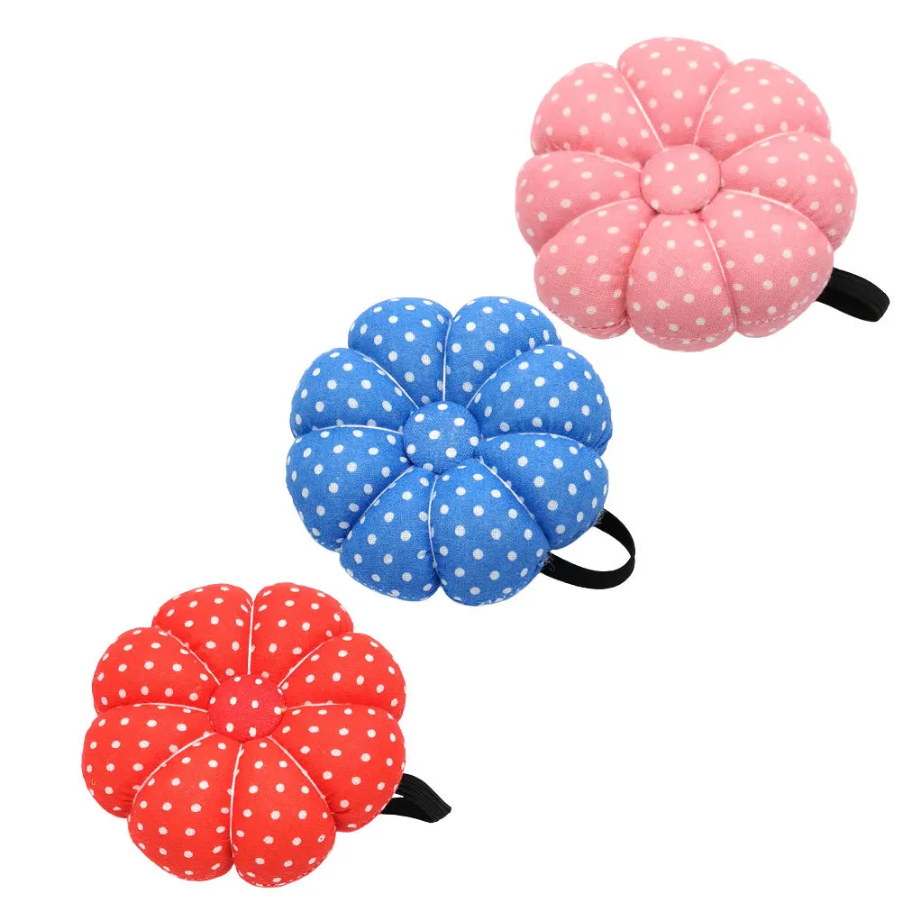 

3Pcs Pumpkin Needle Pouch Cloth Made Not Easy to Fade Damage Colorful Design Good Mood Insert Bag Insert Bag Needle