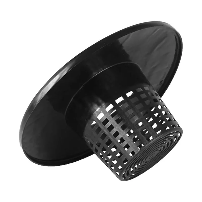 

A98E-6 Inch Net Pot For 5 Gallon For BUCKET Wide Lids ( 5 Pack ) Net Cups For Hydroponics Buck, DWC Basket Li