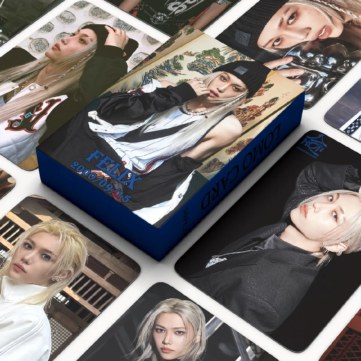 XIURAN 55 Pcs SK FELIX HOP Album Lomo Card Kpop Photocards  Postcards  Series