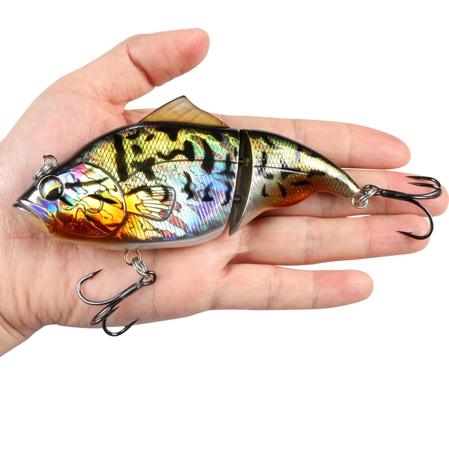 JOHNCOO 115mm Sinking VIB Fishing Lure Lipless Crankbait Artificial Floating Hard Bait Pike Bass Fishing Tackle