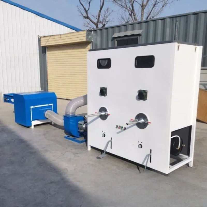 Toy filling equipment, winter cotton-padded clothes filling machine, small doll fleece filling machine, household single port