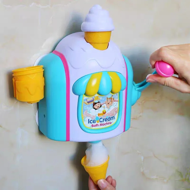 

Игрушки для купания мороженого, детская машина для пенопласта, водные игры, машина для мороженого, игровая машина для пенопласта, мощное всасывание