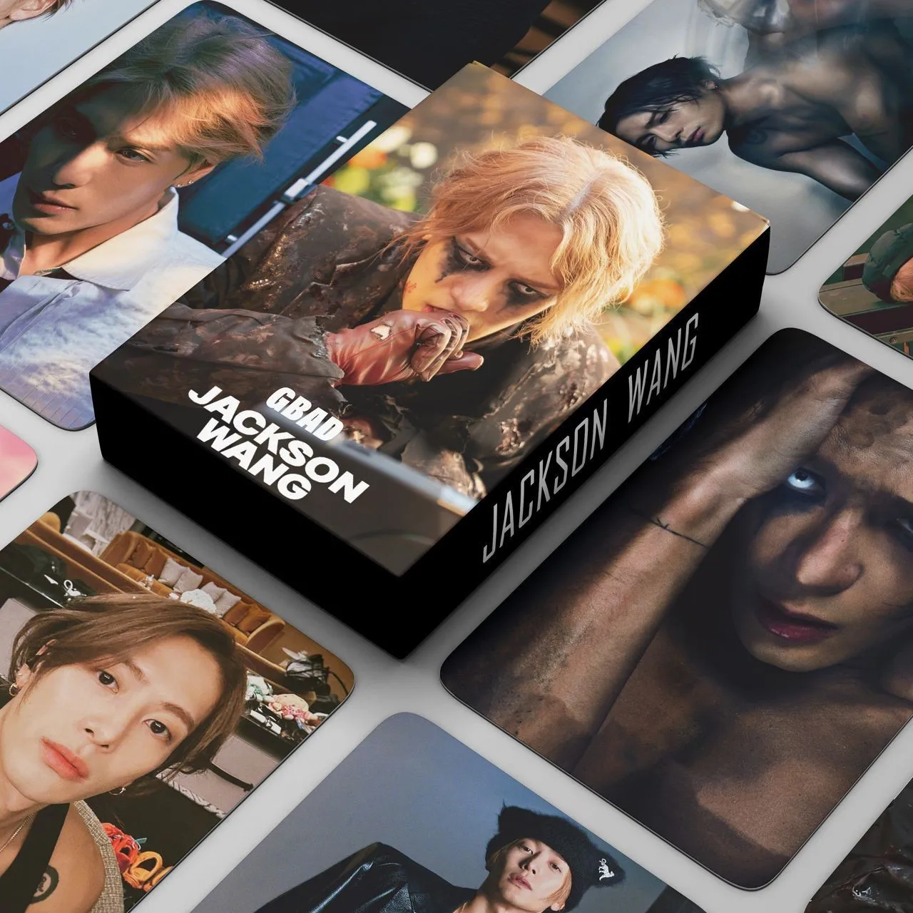 

55 шт., карты Jackson Wang Lomo, окружающие фотокарточки, коллекционные карты, коллекционные карты, подарок для фанатов