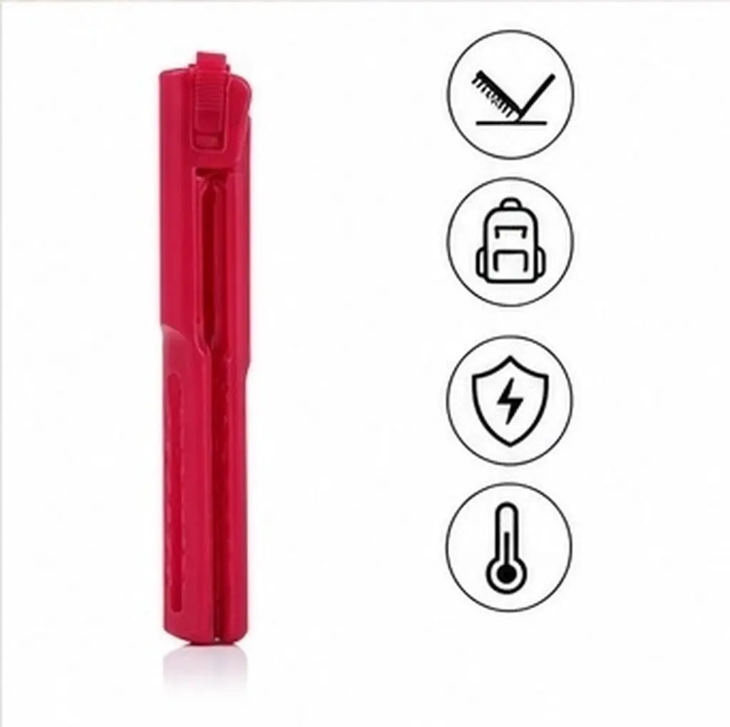 Folding V Shaped Comb ABS Anti Static No Odor Heat Resistant Hair Styling Straightening Travel Comb Hair Brush Combs