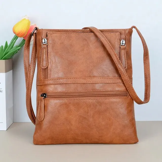 Elegancka torba na ramię w stylu retro, damskie wszechstronne torby na ramię z wieloma kieszeniami, codzienne podróże