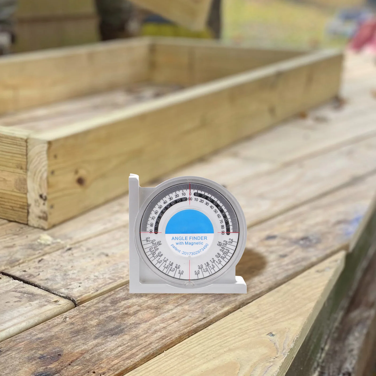 

Angle Finder Multi-Functional Bubble Inclinometer For Slopes Measuring Portable Protractor Gauge Measurement Tool Smart