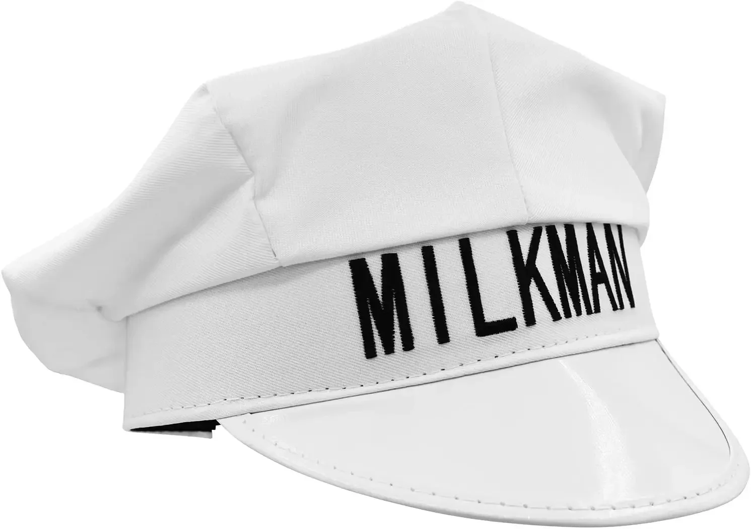 

Nicky Bigs Novelties White Milkman Milk Man Hat Unisex Adult Adjustable Size Cap Halloween Accessory