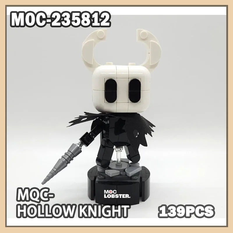 

MOC-235812 Small Particle Puzzle Building Blocks Acrobatic Hollow Knight Game Character Model Toy Creative Gifts