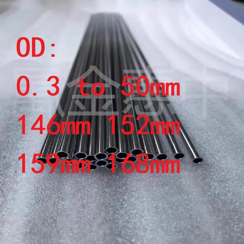1PC OD 0.3-50 146 152 159 168mm 304 Stainless Steel Round Pipes Stainless Steel Straight Tubes