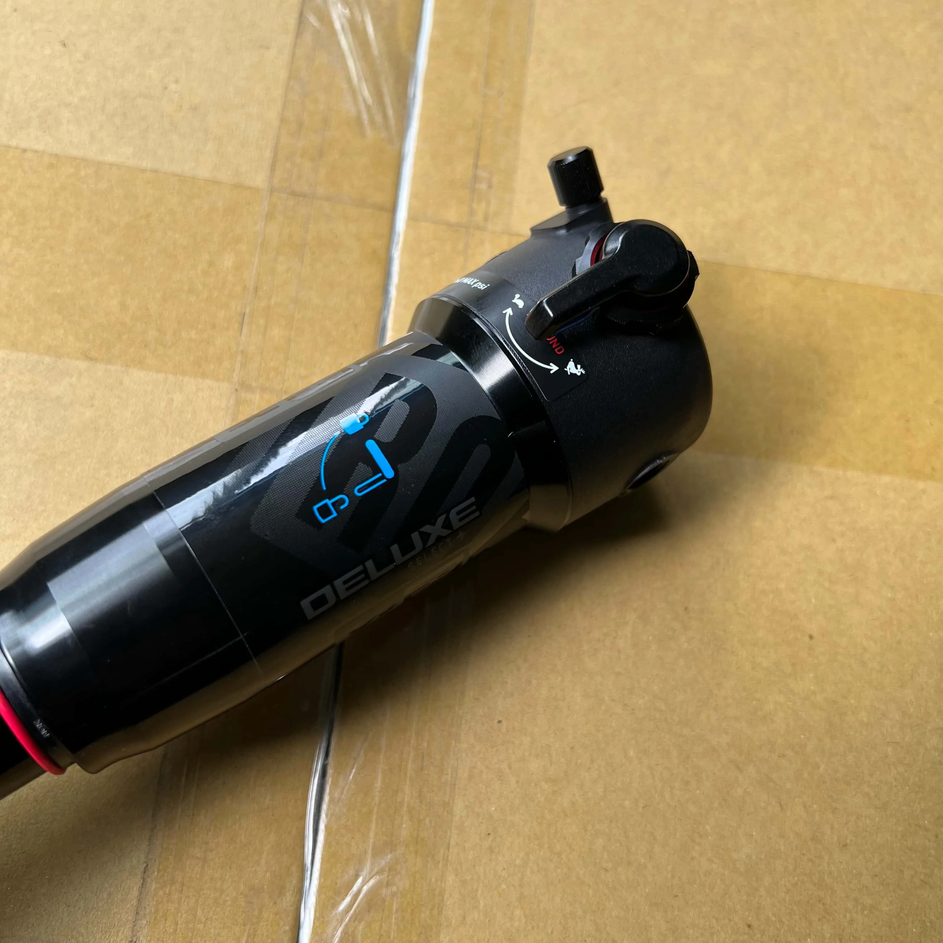 ROCKSHOX ديلوكس الصدمات الخلفية MTB Trail Bike Debon Air 185/205/225 trunnion هوائي سوفتيل MTB الخلفية الشجاعة